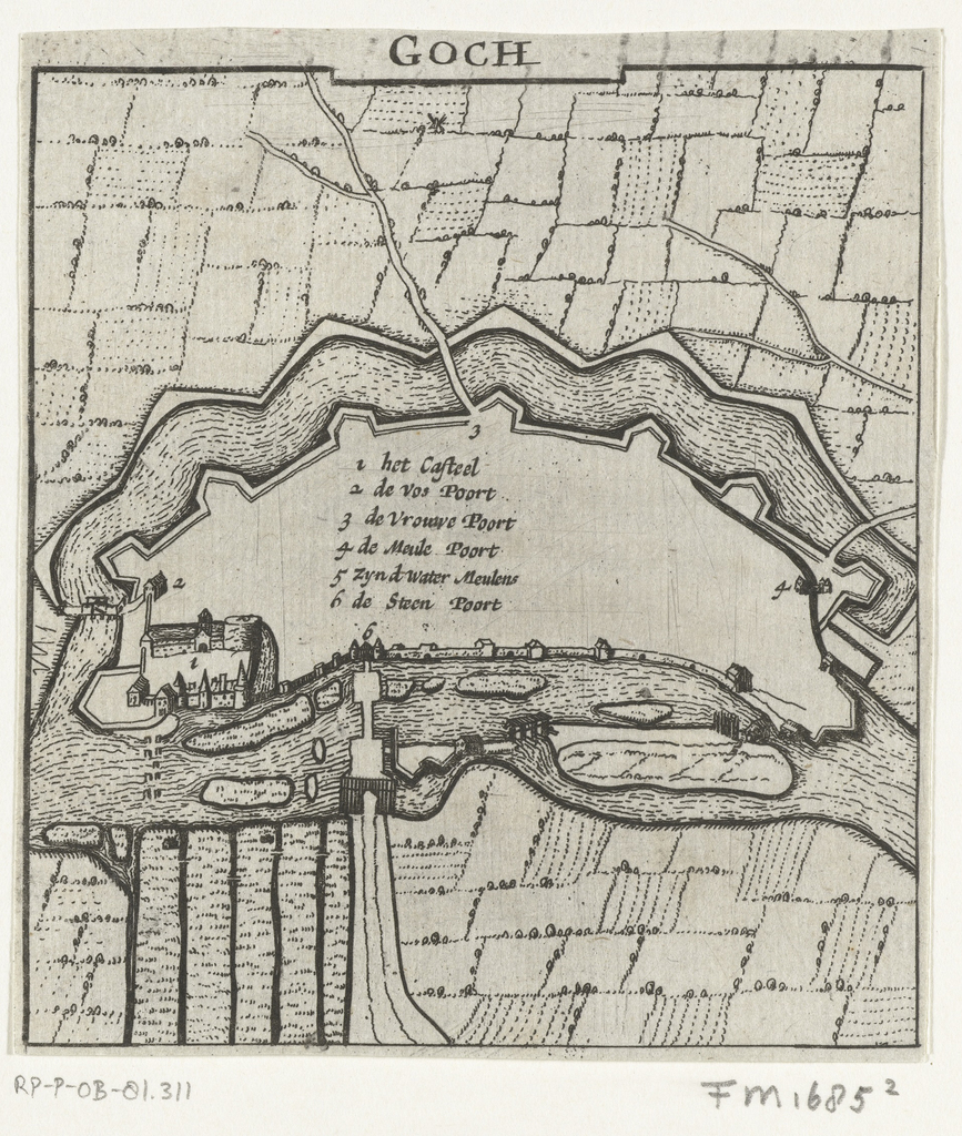 2 Plattegrond Van Goch Maps Images PICRYL Public Domain Media