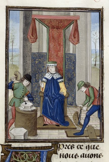 Louis Philippe Joseph, duc de Chartres, Stone Mason at Work