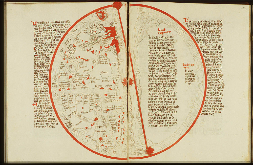 Zonal World Map Showing The Continents - Picryl - Public Domain Media 