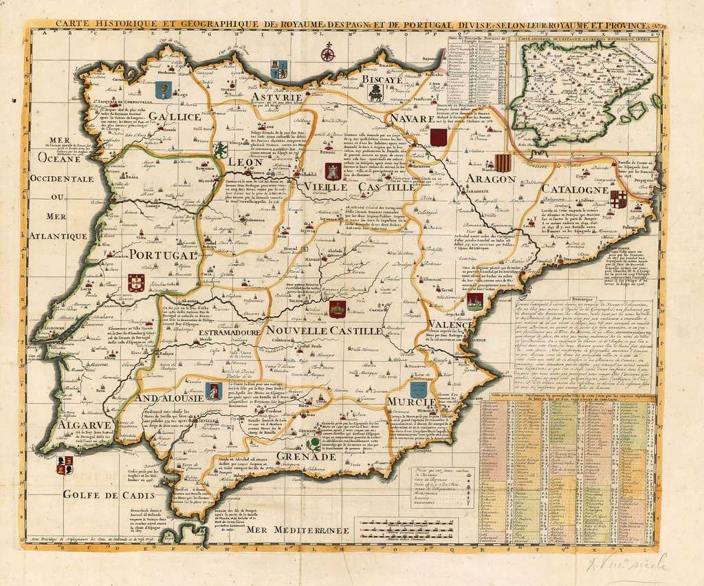 España y Portugal [Material cartográfico] : mapa político y de  comunicaciones - PICRYL - Public Domain Media Search Engine Public Domain  Search