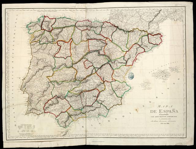 España y Portugal [Material cartográfico] : mapa político y de  comunicaciones - PICRYL - Public Domain Media Search Engine Public Domain  Search