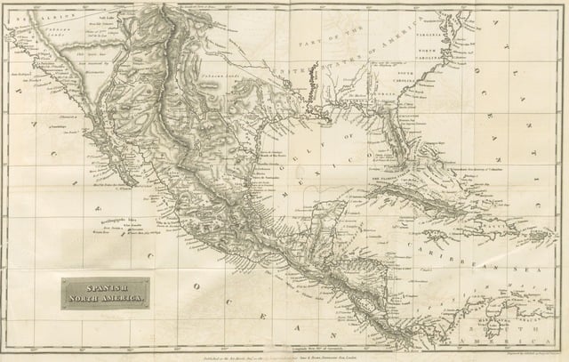 map from \u0026quot;The Capitals of Spanish America ... Illustrated\u0026quot; - PICRYL ...