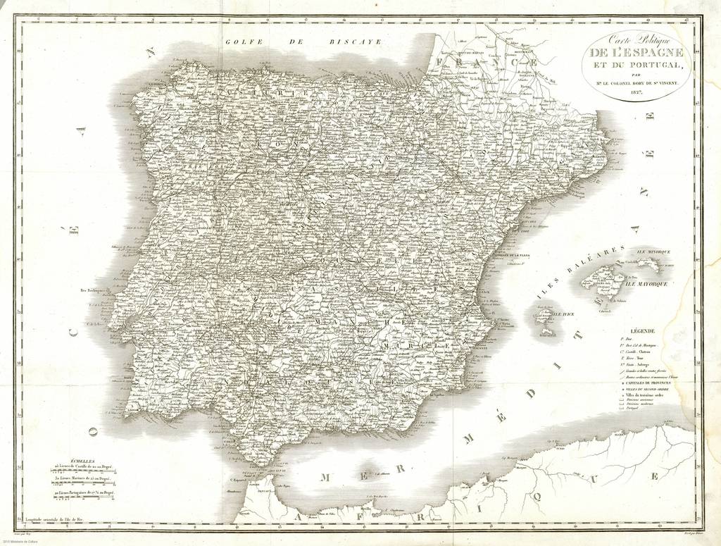 España y Portugal [Material cartográfico] : mapa político y de  comunicaciones - PICRYL - Public Domain Media Search Engine Public Domain  Search