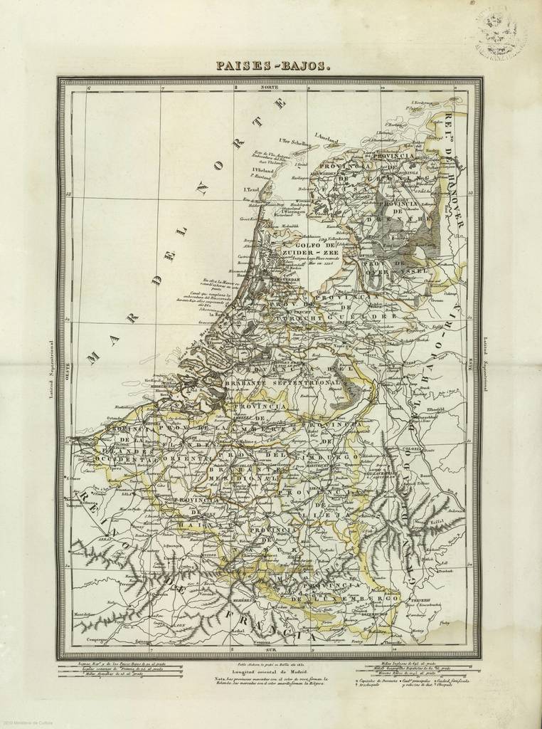 Paises Bajos Mapa Picryl Public Domain Image