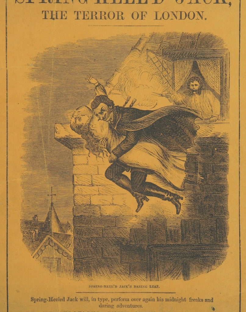 Романы 19 века. Spring Heeled Jack. Джек прыгун. Викторианская Англия Джек прыгун. The Legend of Spring Heeled Jack the Terror of London.