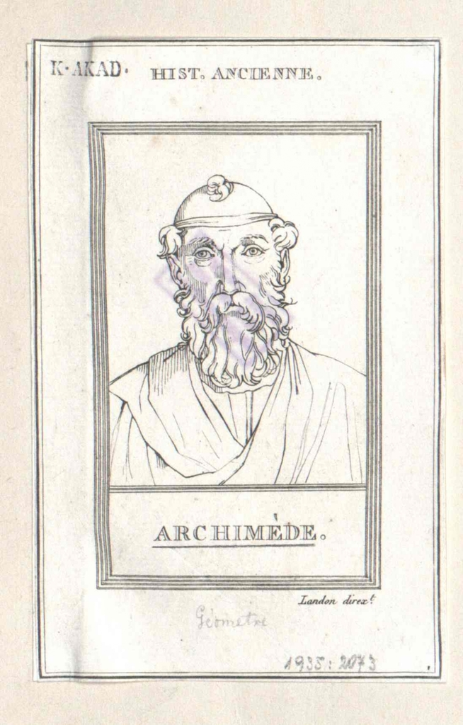 Archimedes Greek mathematician  Stock Image  H4010258  Science Photo  Library