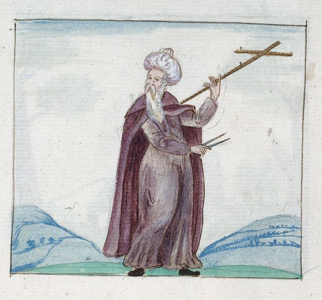 Archimedes from BL Royal 12 A LXVI, f. 30 - PICRYL Public Domain Search