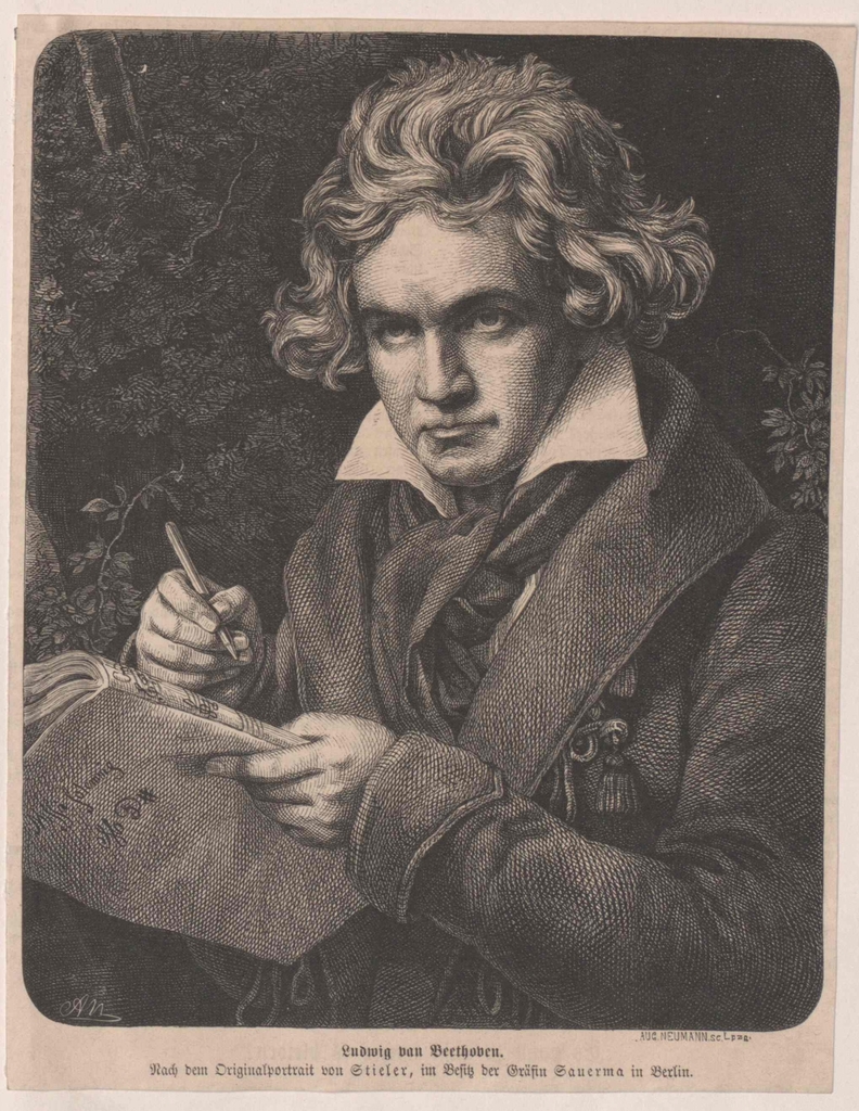 The only portrait of Beethoven painted from life