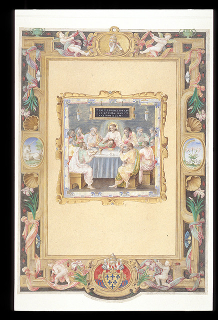 The Last Supper, tempera, Ugolino da Siena, Italian - PICRYL