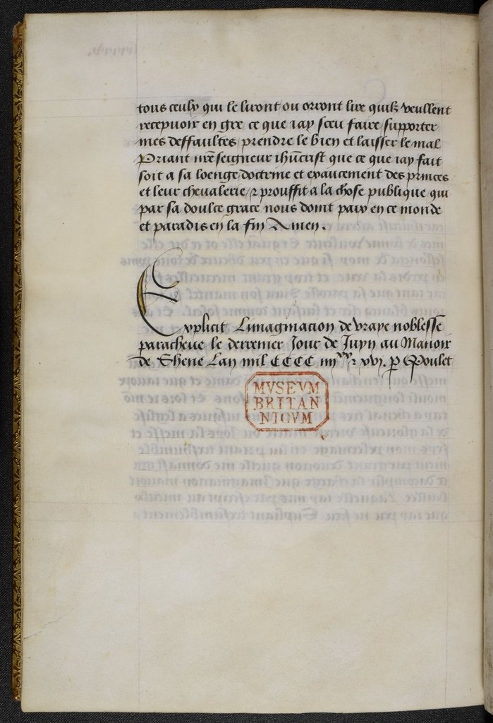 Colophon From Bl Royal 19 C Viii F 97v Picryl Public Domain Image