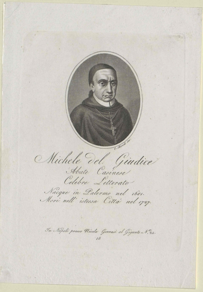 Del Giudice Michele Public domain portrait engraving PICRYL