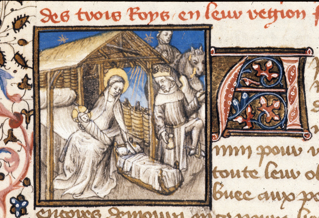 The Circumcision from BL Royal 20 B IV, f. 23 - PICRYL Public Domain Image