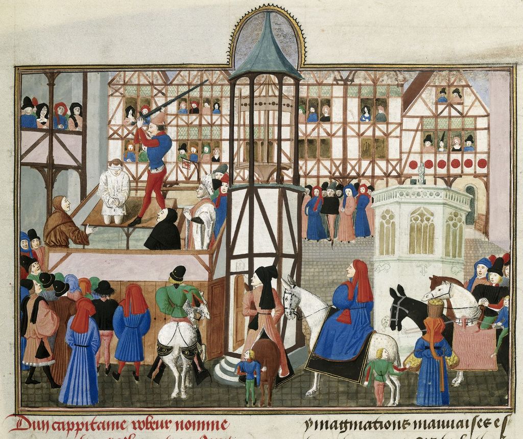 Execution from BL Harley 4379, f. 64 - PICRYL - Public Domain Media Search  Engine Public Domain Search