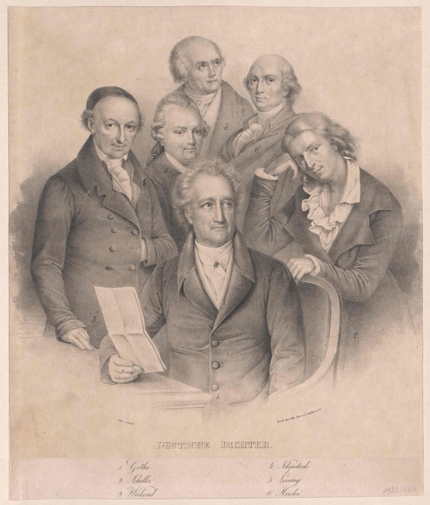 Gruppenbild Deutsche Dichter - Public domain portrait engraving - PICRYL -  Public Domain Media Search Engine Public Domain Search