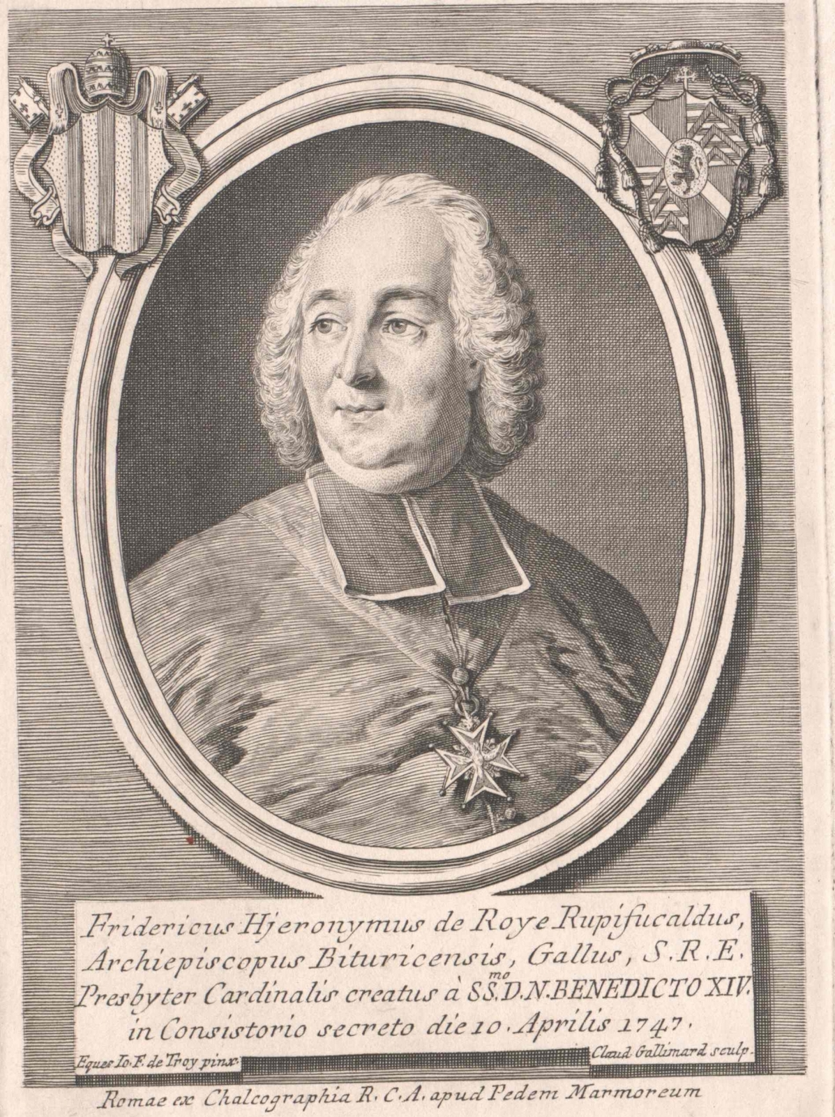 02 février 1742: Vingt-quatrième promotion - Liste des chevaliers de l'ordre du Saint-Esprit La-rochefoucauld-de-roye-frederic-jerome-de-bd451b-1600