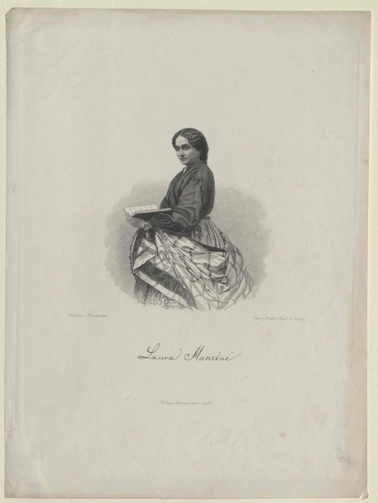 Oliva Laura Beatrice Public domain portrait engraving PICRYL