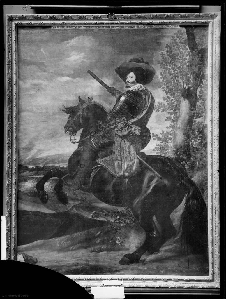 Velazquez 57 Retrato Ecuestre Del Conde Duque De Olivares Museo Del Prado Material Grafico Picryl Public Domain Search