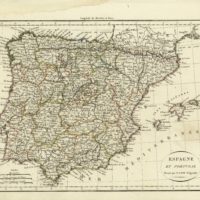 España y Portugal [Material cartográfico] : mapa político y de