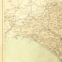 Scarborough's new county and post office map of Louisiana and Mississippi -  Digital Commonwealth