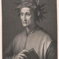 Dante Alighieri Public domain portrait engraving PICRYL