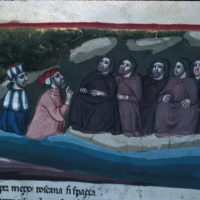 Guido del Duca from BL Eg 943, f. 87v - PICRYL - Public Domain